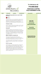 Mobile Screenshot of directionsofrecovery.com